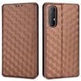 thumbnail image 1 of For Oppo Reno3 Pro 5G/Find X2 Neo Anti-scratch Wallet Stand PU Leather Shell Imprinting Rhombus Phone Case, 1 of 4