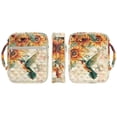 thumbnail image 2 of Yuyamidu Hummingbird Bible Cover Case for Women Sunflowers Bible Study Supplies for Women Book Carrying Case Large Bible Bag with Pockets for Church, Study & Travel, 2 of 8