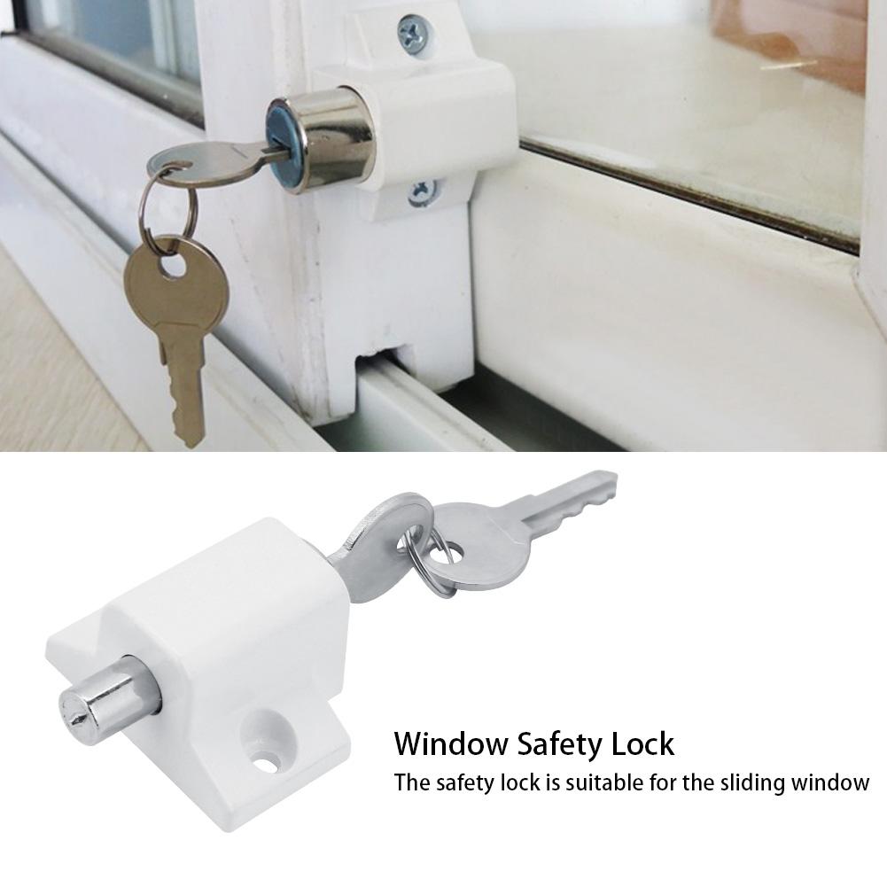 OTVIAP Durable Sturdy Safety Lock with Keys Keep Baby Safe for Sliding