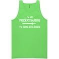 thumbnail image 1 of I'm Not Procrastinating Neon Tank Top, 1 of 1
