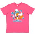 thumbnail image 3 of Inktastic Happy Hanukkah with Fox and Snowflakes Youth T-Shirt, 3 of 5
