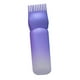 thumbnail image 2 of Botella dispensadora para teñir el cabello, botella para peinar raíces, cepillo para tinte. Violeta, 2 of 9