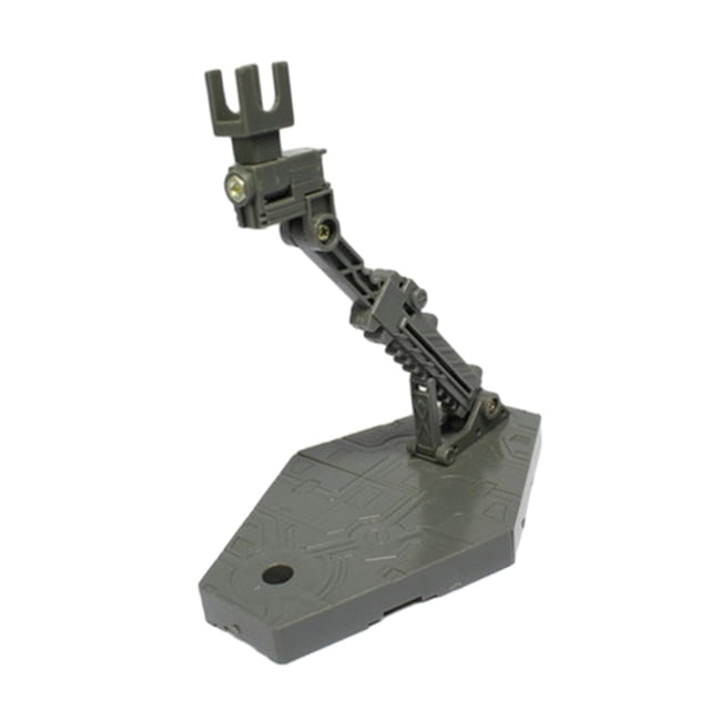 Milaget Bases d'Action Présentoir Support Base Passe-Temps Portable pour Modèle Poupée Support de Modèle Gris