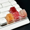 thumbnail image 6 of YongCo Handmade Epoxy Resin Keycap with Real Flower Keycap for Mechanical Keyboards Translucent Finish, 6 of 15