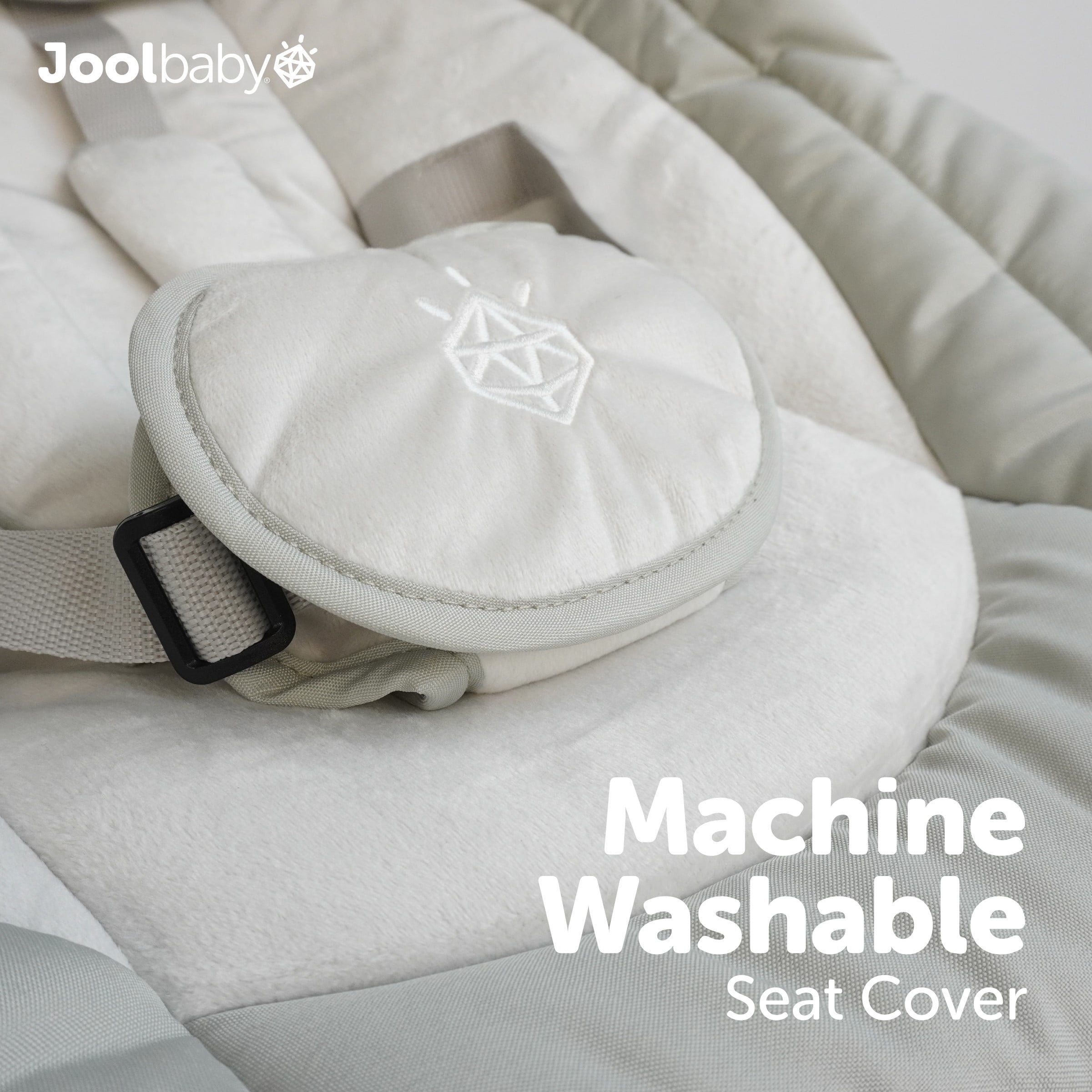 Jool Baby Nova Swing for Newborns - Electric Motorized Infant Swing, Bluetooth Music, 10 Preset Melodies, Remote (Updated Model, Sage)