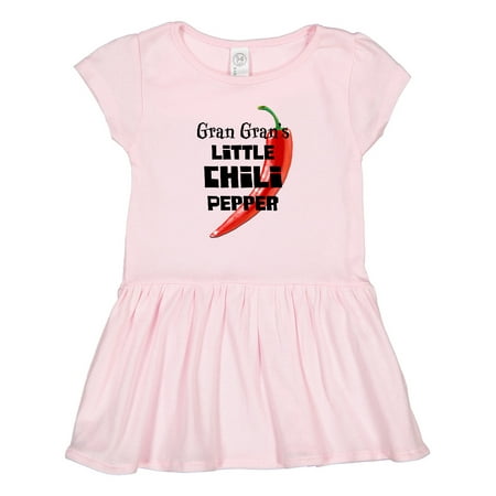 

Inktastic Gran Gran s Little Chili Pepper Gift Toddler Girl Dress