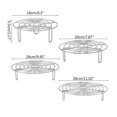 thumbnail image 3 of Stainless Steel Pot Trivet, Wire Steamer Kettle Rack Holder Cookware Accessories Fit For Pots Cookware Pans 20cm, 3 of 4