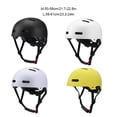 thumbnail image 3 of Wosthever Casco de ciclismo para niños EPS Shell Protección de la cabeza Ventilación Bicicletas Equipo de protección Sombrero Escalada en Ropa Deportiva, Zapatos Blanco L, 3 of 6