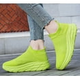 thumbnail image 3 of Elecsop Slip On Sneakers Women Men Walking Shoes Women Mens Breathable Mesh Athletic Sneakers Cushioned Comfortable Sole Tennis Shoes Womens Unisex, 3 of 5
