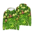 thumbnail image 6 of Bingfone Cactus And Succulents Men's Drawstring Hoodie Long Sleeve Pocket Sweatshirts-3X-Large, 6 of 6