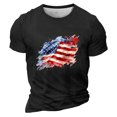 thumbnail image 1 of Camisetas de Manga Larga para Hombres Imprimir Casual Cuello Redondo Camiseta de Manga Corta, Camisetas de Manga Larga para Hombres Algodón, 1 of 4