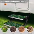 thumbnail image 5 of Yuyamidu Green Leaf RV Step Covers 4 Pack RV Stair Covers Green Shoes RV Step Carpet Rug St. Patrick's Day Camper Step Covers for Mobile Home, Camper Accessories, 5 of 7