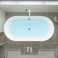 thumbnail image 5 of Vanity Art 67'' x 31'' Freestanding Soaking Bathtub, 5 of 10