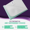 thumbnail image 5 of Incontinence Bed Pads - 1 Pack 18” x 24” Reusable Waterproof Mattress Protectors - Highly Absorbent, Machine Washable - for Children, Pets and Seniors - Assorted Colors - Royal Care, 5 of 5
