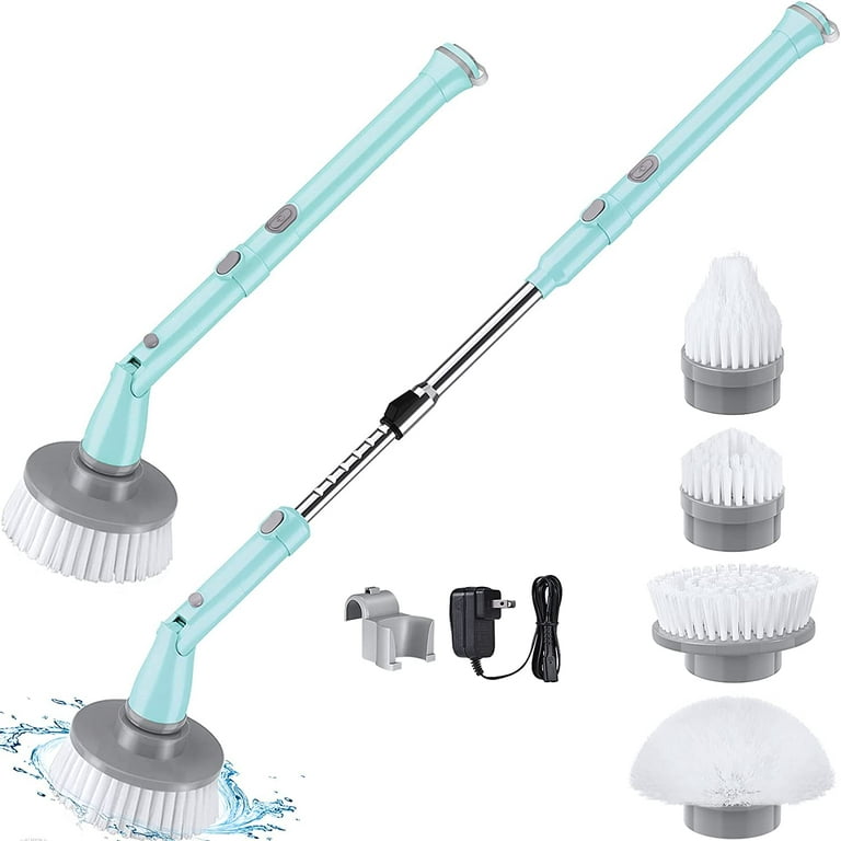 Electric Spin Scrubber, Electric Cleaning Brush Kit for Kitchen