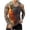 Orange, variant on Mens Sleeveless Shirts,Mens Big and Tall Tank Tops Lion Print Scoop Neck Sleeveless Shirts Cut Off Workout Shirts Gym Muscle Tee Shirt