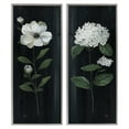 thumbnail image 5 of Stupell Industries Delicate White Blooms Botanical Flower Petal Sprigs Painting Gray Framed Art Print Wall Art, Set of 2, Design by Nan, 5 of 5