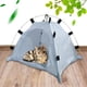 thumbnail image 4 of Tienda plegable Zulema para mascotas cama casa refugio solar plegable gris, 4 of 8