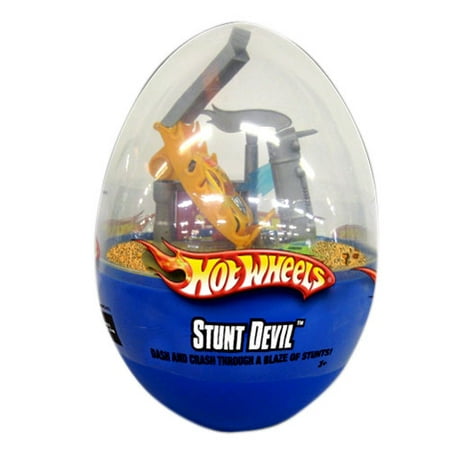 Hot Wheels Big Egg Flip 'n Go Play Set