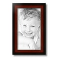 thumbnail image 2 of ArtToFrames 8" x 14" Matte mahogany Diploma Picture Frame, 8x14 inch Brown Wood Poster Frame (WOM-5108), 2 of 7