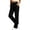 *Black, variant on Women's Straight Leg Sweatpants , Soft Stretchy Lounge Trousers For Women , Ladies' Y2K Casual Active Pants with Pockets, S-2XL