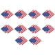 thumbnail image 4 of Artículos desechables para fiestas nacionalistas, decoraciones para fiestas en rojo, blanco y azul, conmemorativas del Día de la Independencia y el Monumento a los Veteranos., 4 of 5