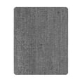 thumbnail image 4 of Granite Gray Burlap Hardback Drum Lampshade 14x14x7, 4 of 4