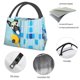 thumbnail image 4 of Disketp French Bulldog Dog in a Bathtub Bolsa Térmica Estampada, Bolsa Térmica Aislante para Almuerzo, Playa y Campamento, 4 of 6