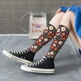 thumbnail image 6 of Picia Women Crew Soft Moisture-wicking Socks Winter Holiday Christmas Pattern Design Cotton Socks, One Size fit All, 6 of 9