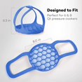 thumbnail image 7 of HZKAICUN Pressure Cooker Sling，Silicone Bakeware Sling for 6 Qt/8 Qt Instant Pot, Ninja Foodi and Multi-function Cooker Anti-scalding Bakeware Lifter Steamer Rack，BPA-Free Silicone Egg Steamer Rack, 7 of 7