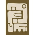 thumbnail image 2 of Haase, Andrea 17x24 Black Ornate Wood Framed with Double Matting Museum Art Print Titled - Seventies Vibe III, 2 of 4