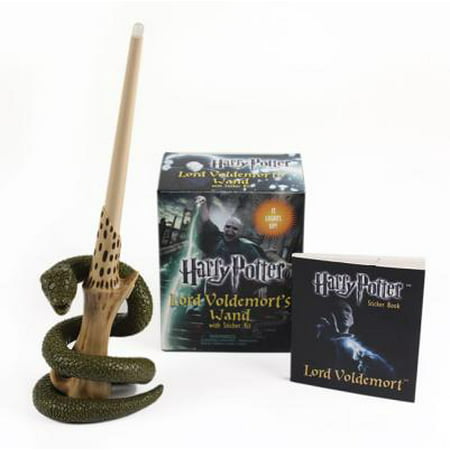Harry Potter Voldemort's Wand with Sticker Kit : Lights Up!