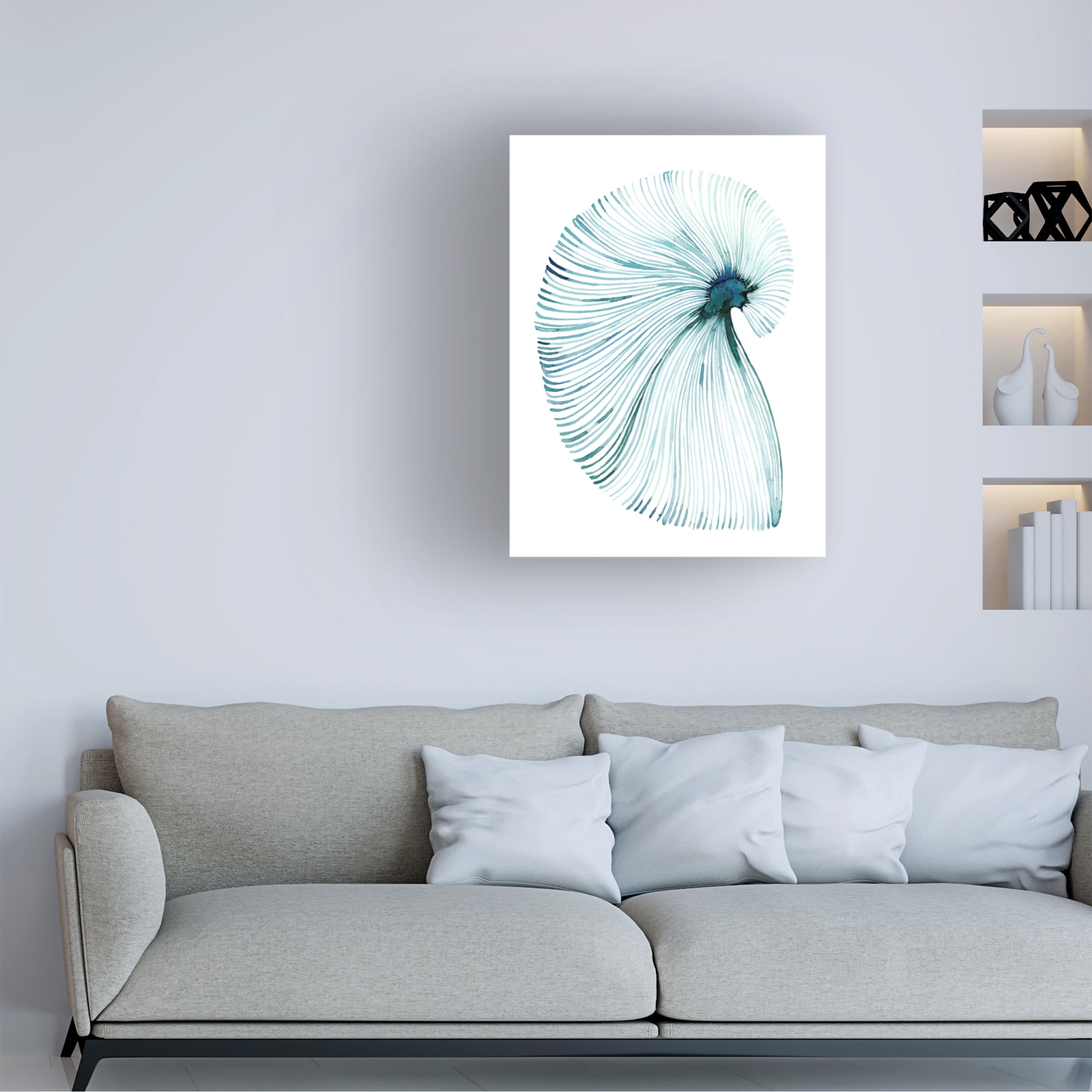 Grace Popp 'Eye of the Ocean II' Canvas Art