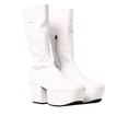 thumbnail image 2 of Prada Platform Pull On Boots White (Women's), 2 of 3