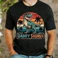 thumbnail image 2 of Daddysaurus Shirt, Father's Day Gift Tshirt, Funny Fathers Day Dinosaur Shirt for Daddy, 2 of 2