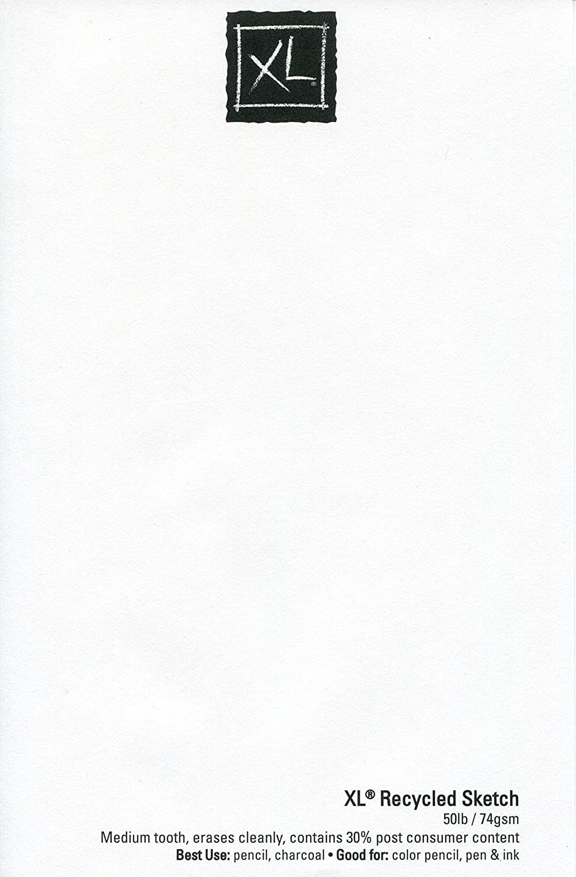 Canson XL Sketch Pads, Fold-Over, 18" x 24", 100 Sheets