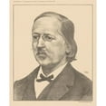 thumbnail image 3 of Ferdinand Hart Nibbrig 20x24 Black Modern Framed Museum Art Print Titled - Portret Van Hendrick Peter Godfried Quack, 3 of 5