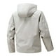 thumbnail image 3 of Ceisia Waterproof Windproof Men's Loose Fit Hooded Multi-Pocket Outdoor Jacket Gift, 3 of 6