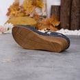 thumbnail image 4 of Wensltd Wedge Sandals for Women Summer Beach Open Toe Slingback Adjustable Strap Casual Vacation Outdoor Walking Thick Sole Sandals Navy, 4 of 9