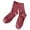 Red, variant on Women's Spring/Summer Funny Slouch Socks - Solid Color Silk Stockings Scrunch Slouchy Mid-Calf Socks for Women & Girls Gifts
