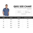 thumbnail image 6 of QDG Mens Polo Shirts Short Sleeve Casual Button Down Shirt for Men Summer Beach Vacation Shirt black L, 6 of 10