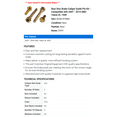 thumbnail image 2 of Rear Disc Brake Caliper Guide Pin Kit - Compatible with 2007 - 2014 GMC Yukon XL 1500 2008 2009 2010 2011 2012 2013, 2 of 2