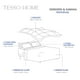 thumbnail image 3 of TESSO HOME Set de Edredón Acolchado Tipo Duvet con Fundas de Almohada y Juego de Sábanas con Fundas Ideal para Cualquier Temporada 7 Piezas, 3 of 5