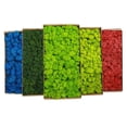 thumbnail image 4 of Plantas verdes artificiales Césped falso Césped de musgo de vida eterna para decoración del hogar, sala de estar, jardín, minipaisaje, manualidades de bricolaje, 200 g, 4 of 5