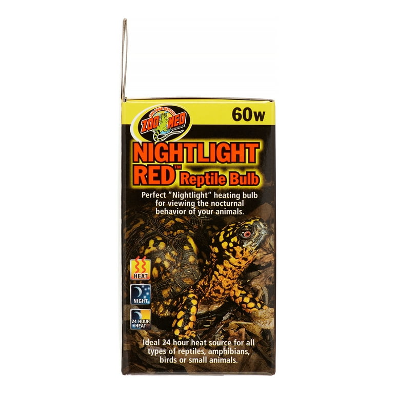 Zoo med nightlight shop red reptile bulb