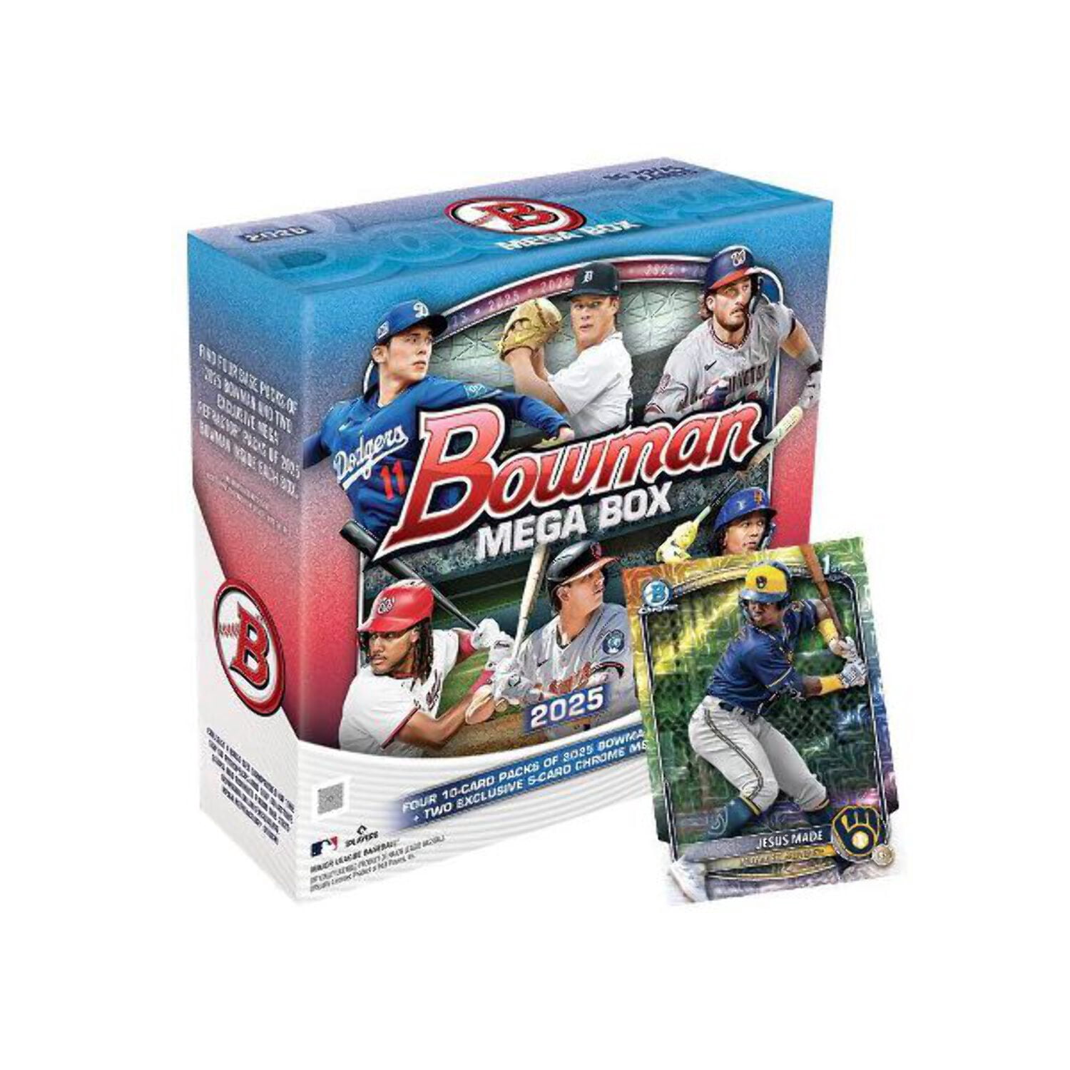 2025 Bowman Baseball Mega Box - Walmart.com