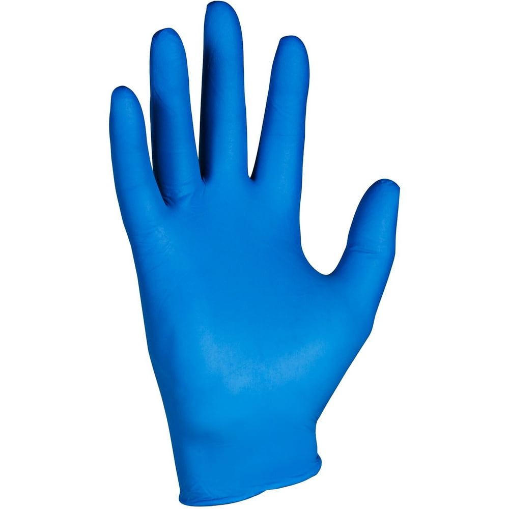Kleenguard G10 Arctic Blue Nitrile Gloves (90098), Ambidextrous, Powder
