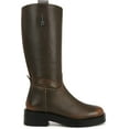 thumbnail image 2 of Franco Sarto Women's Trevi  Mid Calf Boot Brown Leather 5M, 2 of 5