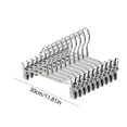 thumbnail image 4 of Percha Metal para Pantalones Antideslizante Ahorra Espacio Acero Inoxidable (gris) 10 Uds., 4 of 4