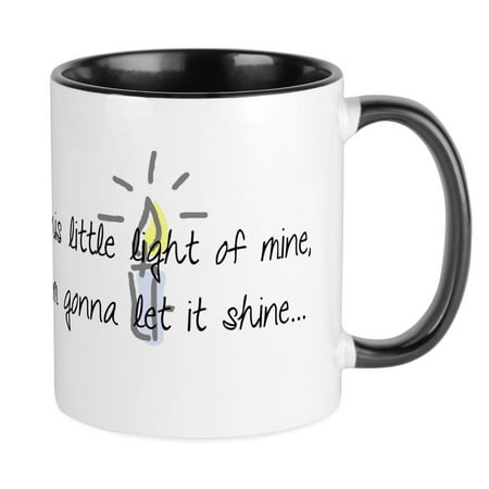 

CafePress - This Little Light Of Mine I m Gonna Let It Shine. - Ceramic Coffee Tea Novelty Mug Cup 11 oz